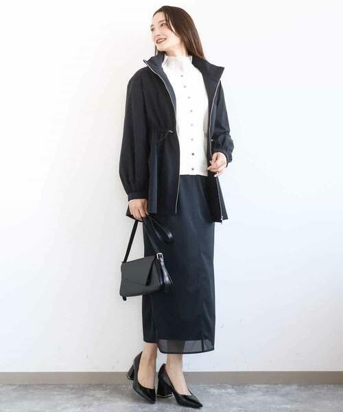 MK MICHEL KLEIN / エムケーミッシェルクラン カーディガン・ボレロ | 綿混ニットカーディガン/洗える | 詳細7