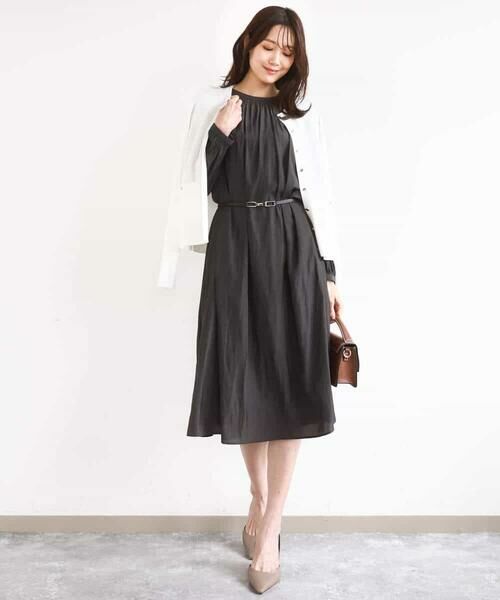 MK MICHEL KLEIN / エムケーミッシェルクラン カーディガン・ボレロ | 綿混ニットカーディガン/洗える | 詳細9