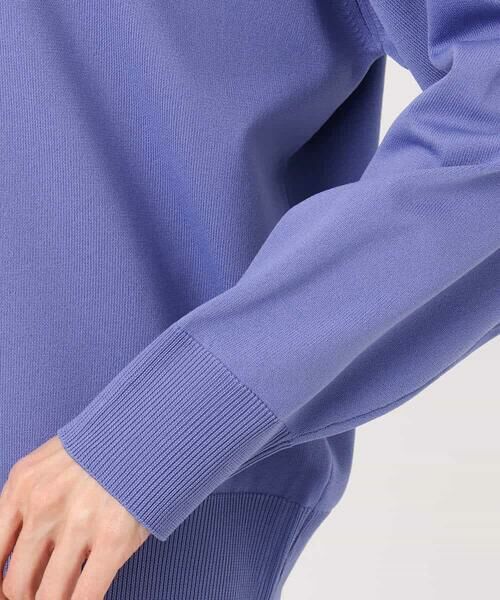 MK MICHEL KLEIN / エムケーミッシェルクラン カーディガン・ボレロ | ドット釦Vネックカーディガン(無地・ボーダー)/洗える | 詳細21