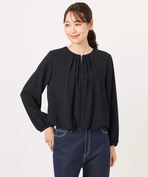 MK MICHEL KLEIN / エムケーミッシェルクラン シャツ・ブラウス | バルーンヘムブラウス/洗える | 詳細22