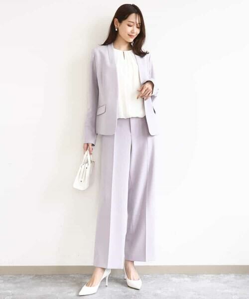 MK MICHEL KLEIN / エムケーミッシェルクラン シャツ・ブラウス | バルーンヘムブラウス/洗える | 詳細4