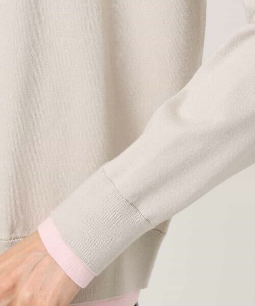 MK MICHEL KLEIN / エムケーミッシェルクラン ニット・セーター | 配色デザインカラーニットアンサンブル/洗える | 詳細29