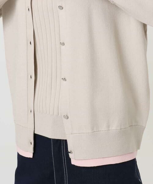 MK MICHEL KLEIN / エムケーミッシェルクラン ニット・セーター | 配色デザインカラーニットアンサンブル/洗える | 詳細30