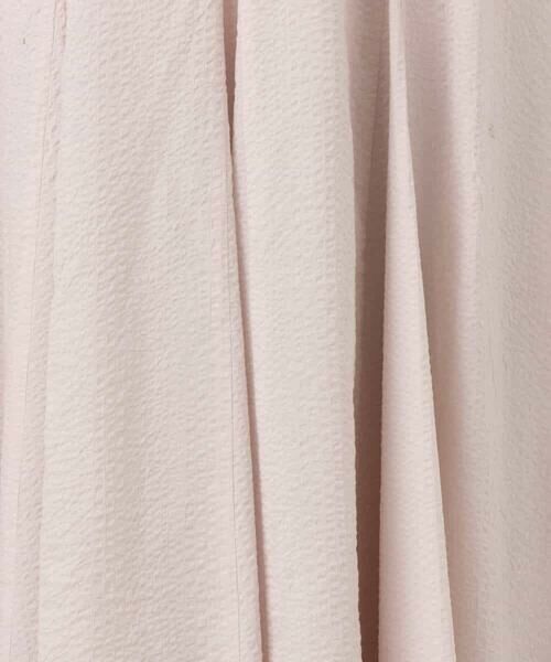 MK MICHEL KLEIN / エムケーミッシェルクラン ロング・マキシ丈ワンピース | [洗える]サッカー調ウエスト切り替えワンピース | 詳細21