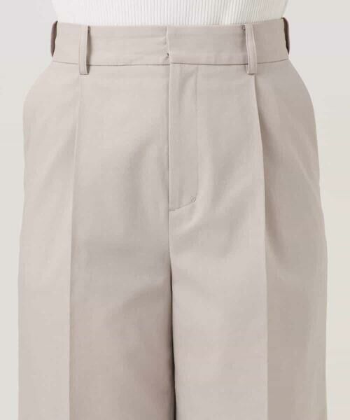 MK MICHEL KLEIN / エムケーミッシェルクラン チノ・ワークパンツ | ドライタッチストレッチ ワイドパンツ/イージーケア/洗える | 詳細27