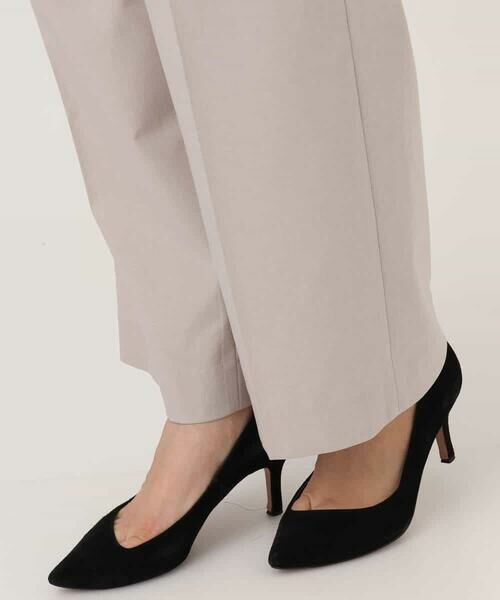 MK MICHEL KLEIN / エムケーミッシェルクラン チノ・ワークパンツ | ドライタッチストレッチ ワイドパンツ/イージーケア/洗える | 詳細30