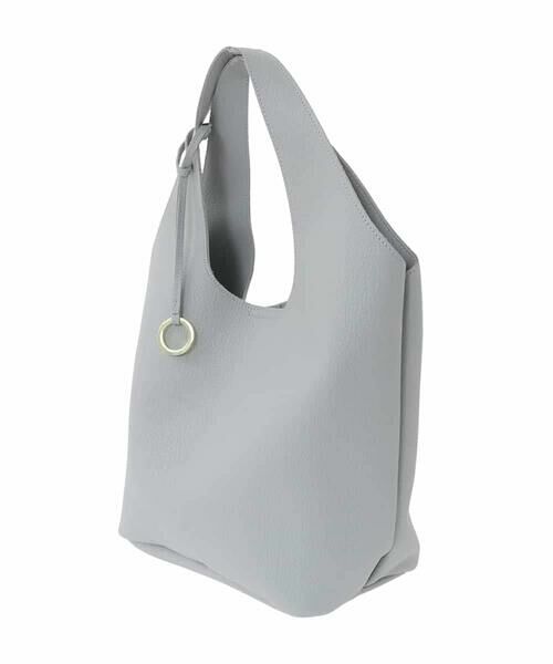 MK MICHEL KLEIN / エムケーミッシェルクラン トートバッグ | [A4収納可]リングチャーム付きトートバッグ | 詳細10