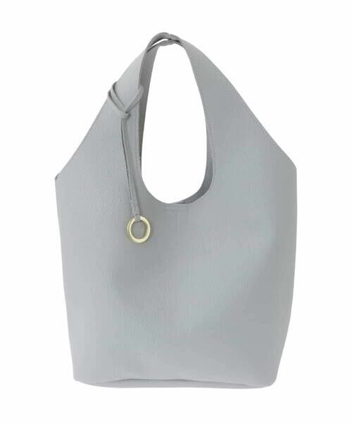 MK MICHEL KLEIN / エムケーミッシェルクラン トートバッグ | [A4収納可]リングチャーム付きトートバッグ | 詳細9