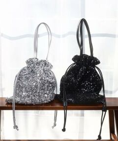 MK MICHEL KLEIN / エムケーミッシェルクラン トートバッグ | スパンコール2WAYトートバッグ