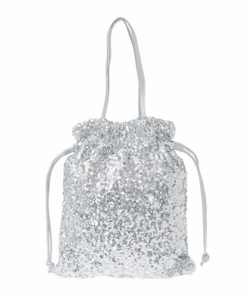 MK MICHEL KLEIN / エムケーミッシェルクラン トートバッグ | スパンコール2WAYトートバッグ | 詳細3