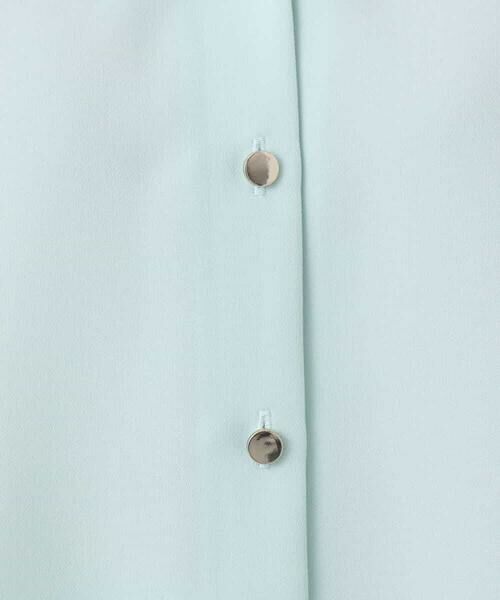 MK MICHEL KLEIN / エムケーミッシェルクラン シャツ・ブラウス | Vネックサテンブラウス/洗える | 詳細20