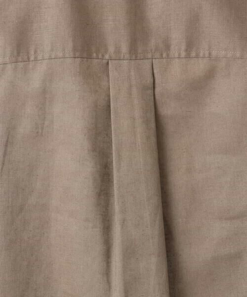 MK MICHEL KLEIN / エムケーミッシェルクラン シャツ・ブラウス | リネン混カラーシャツブラウス/接触冷感/洗える | 詳細27