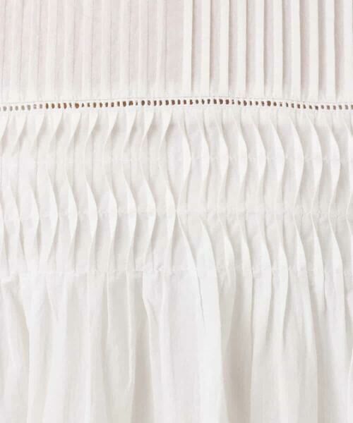 MK MICHEL KLEIN / エムケーミッシェルクラン シャツ・ブラウス | コットンピンタックチュニックブラウス/洗える | 詳細19