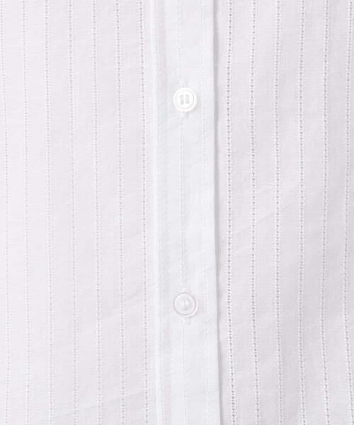 MK MICHEL KLEIN / エムケーミッシェルクラン シャツ・ブラウス | [洗える]ストライプレース五分袖シャツブラウス | 詳細19