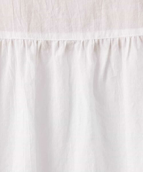 MK MICHEL KLEIN / エムケーミッシェルクラン シャツ・ブラウス | [洗える]ハンドスモッキングブラウス | 詳細14