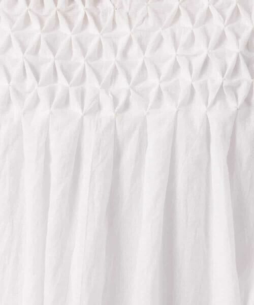 MK MICHEL KLEIN / エムケーミッシェルクラン シャツ・ブラウス | [洗える]ハンドスモッキングブラウス | 詳細16