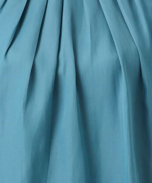 MK MICHEL KLEIN / エムケーミッシェルクラン シャツ・ブラウス | [UVカット/接触冷感/洗える]サテン フロントタックデザインブラウス | 詳細24