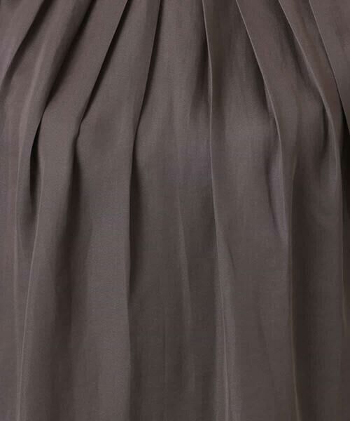 MK MICHEL KLEIN / エムケーミッシェルクラン シャツ・ブラウス | [UVカット/接触冷感/洗える]サテン フロントタックデザインブラウス | 詳細26