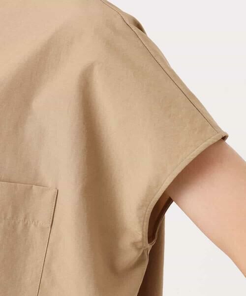 MK MICHEL KLEIN / エムケーミッシェルクラン シャツ・ブラウス | [接触冷感/洗える]ドロストデザインバンドカラーブラウス | 詳細24