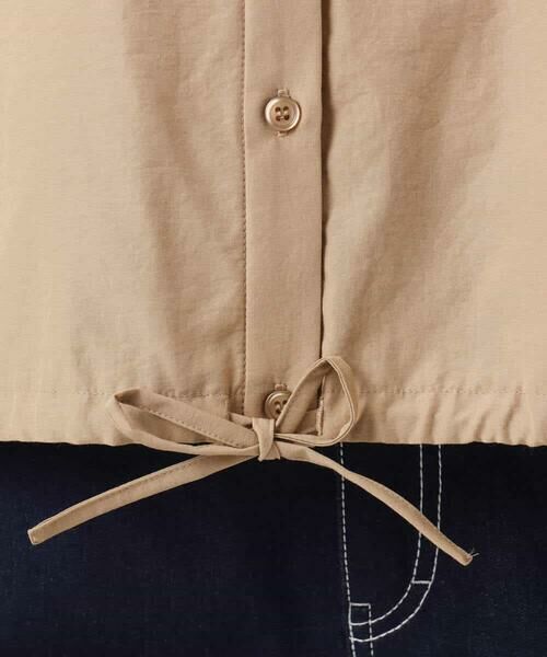 MK MICHEL KLEIN / エムケーミッシェルクラン シャツ・ブラウス | [接触冷感/洗える]ドロストデザインバンドカラーブラウス | 詳細26