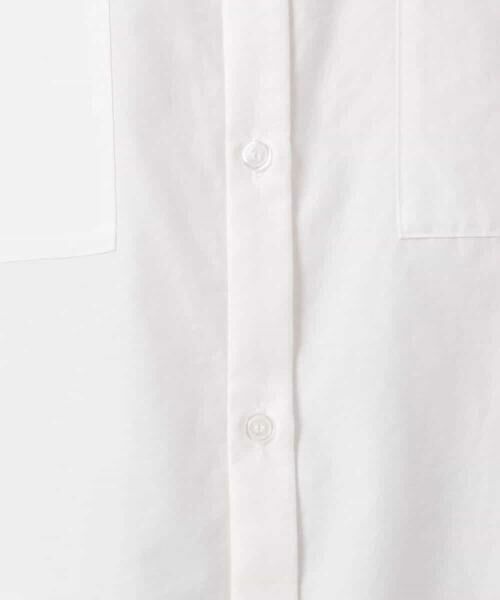 MK MICHEL KLEIN / エムケーミッシェルクラン シャツ・ブラウス | [接触冷感/洗える]ドロストデザインバンドカラーブラウス | 詳細30