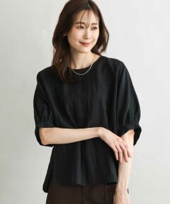 MK MICHEL KLEIN / エムケーミッシェルクラン シャツ・ブラウス | [UVカット/接触冷感/洗える]ボリュームスリーブブラウス