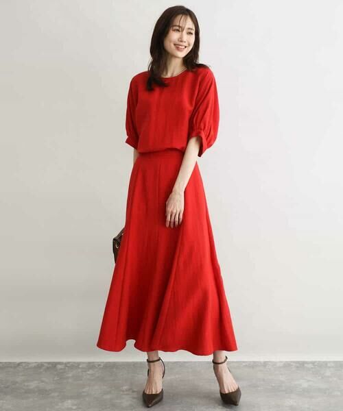 MK MICHEL KLEIN / エムケーミッシェルクラン シャツ・ブラウス | [UVカット/接触冷感/洗える]ボリュームスリーブブラウス | 詳細7