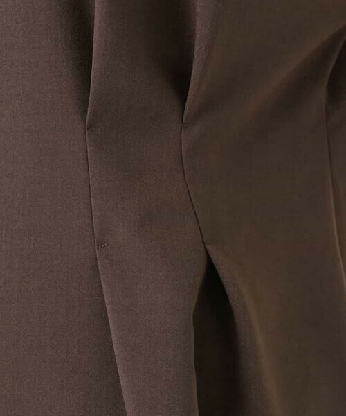 MK MICHEL KLEIN / エムケーミッシェルクラン シャツ・ブラウス | [洗える]リネンライクストレッチ ウエストタックデザイン衿付きブラウス | 詳細20