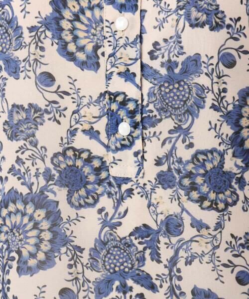 MK MICHEL KLEIN / エムケーミッシェルクラン シャツ・ブラウス | [洗える]更紗プリント花柄シフォンブラウス/前後2way | 詳細25