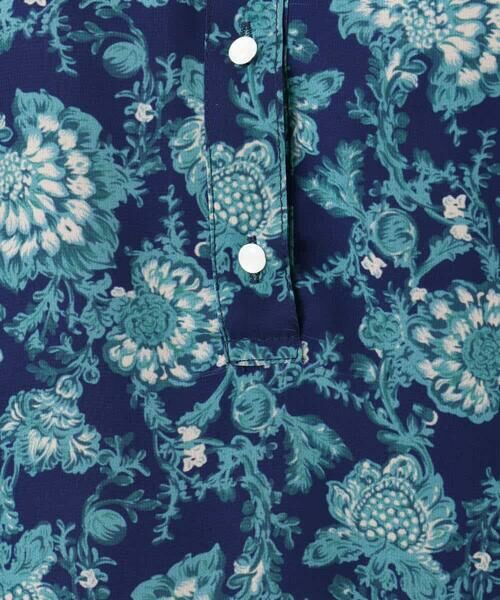 MK MICHEL KLEIN / エムケーミッシェルクラン シャツ・ブラウス | [洗える]更紗プリント花柄シフォンブラウス/前後2way | 詳細27