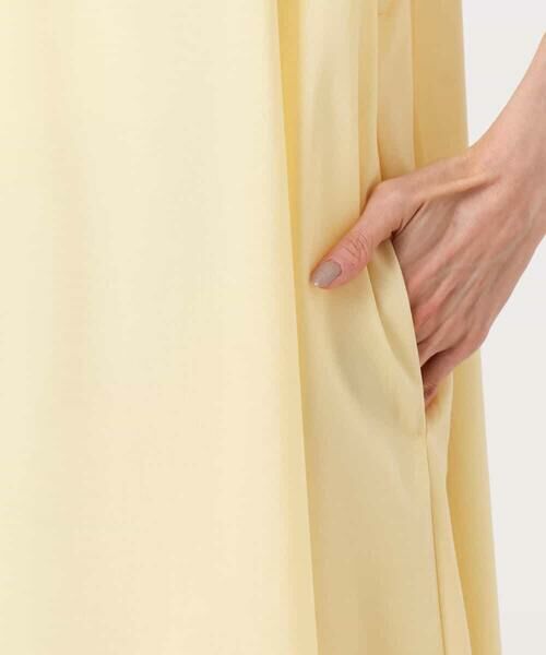 MK MICHEL KLEIN / エムケーミッシェルクラン ロング・マキシ丈ワンピース | [洗える]フレアースリーブ ベルト付きワンピース | 詳細18