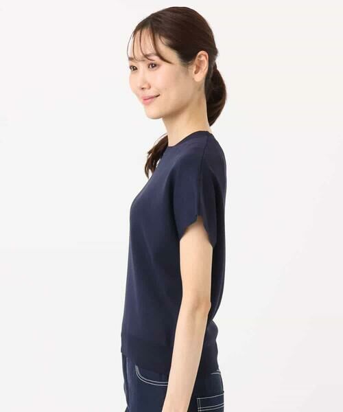 MK MICHEL KLEIN / エムケーミッシェルクラン ニット・セーター | フレンチスリーブニット/接触冷感/UVカット/洗える | 詳細17