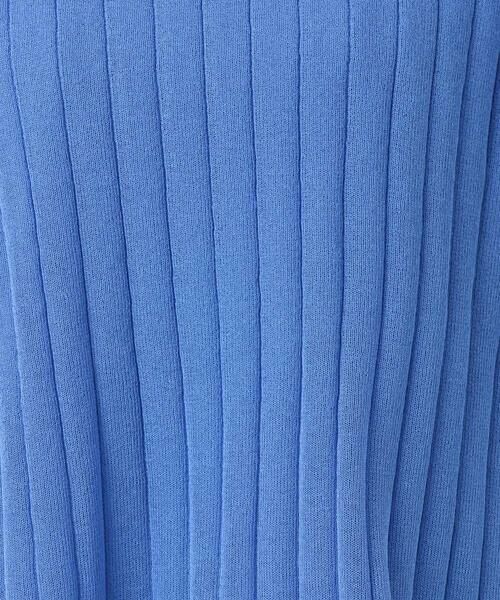 MK MICHEL KLEIN / エムケーミッシェルクラン ニット・セーター | ワイドリブシアーニット×タンクトップ ツインセット/洗える | 詳細25