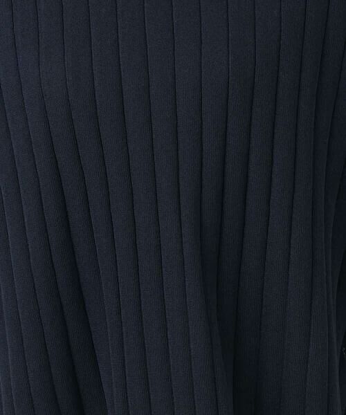 MK MICHEL KLEIN / エムケーミッシェルクラン ニット・セーター | ワイドリブシアーニット×タンクトップ ツインセット/洗える | 詳細30