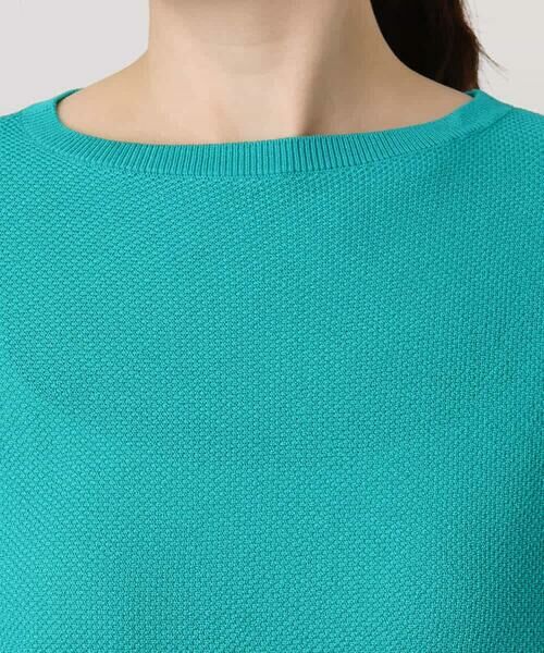 MK MICHEL KLEIN / エムケーミッシェルクラン ニット・セーター | 鹿の子編みドルマンニット/UVカット/洗える | 詳細17
