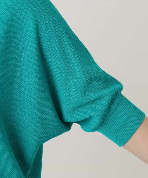 MK MICHEL KLEIN / エムケーミッシェルクラン ニット・セーター | 鹿の子編みドルマンニット/UVカット/洗える | 詳細18