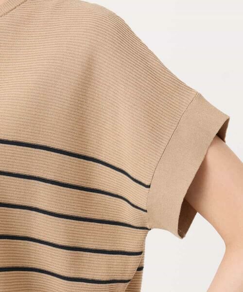 MK MICHEL KLEIN / エムケーミッシェルクラン ニット・セーター | [UVカット/洗える]マリンボーダーニット | 詳細20