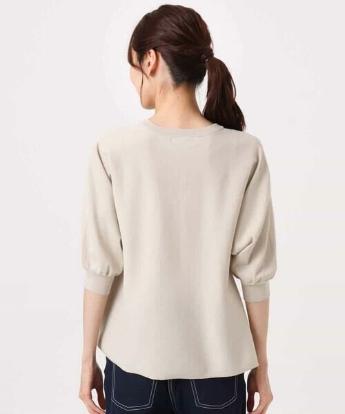 MK MICHEL KLEIN / エムケーミッシェルクラン ニット・セーター | [UVカット/接触冷感/洗える]金釦フレアシルエットドルマンニット | 詳細15