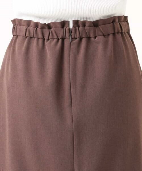 MK MICHEL KLEIN / エムケーミッシェルクラン ロング・マキシ丈スカート | ポケットデザインストレッチタイトスカート/洗える | 詳細25