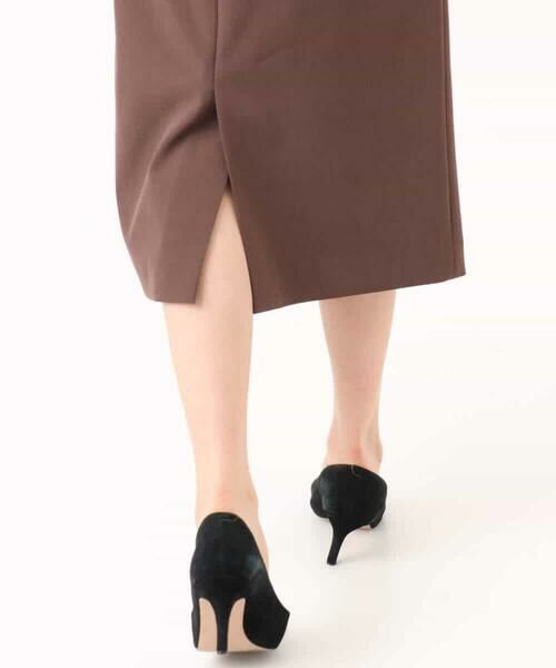 MK MICHEL KLEIN / エムケーミッシェルクラン ロング・マキシ丈スカート | ポケットデザインストレッチタイトスカート/洗える | 詳細29