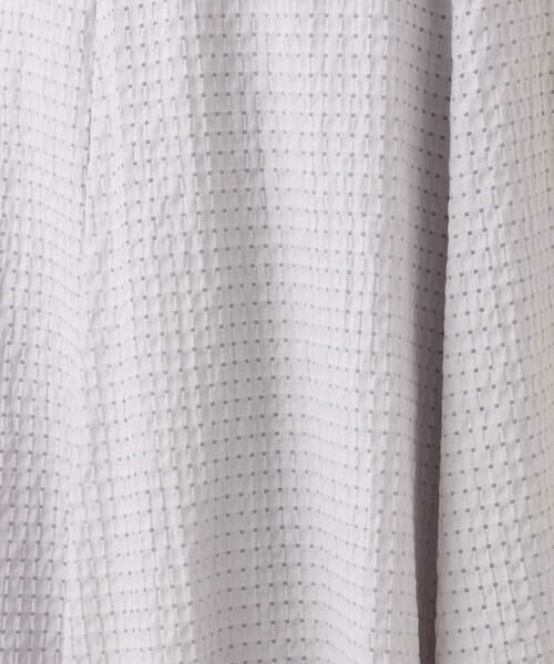 MK MICHEL KLEIN / エムケーミッシェルクラン ロング・マキシ丈スカート | シアーチェック柄フレアスカート/洗える | 詳細21