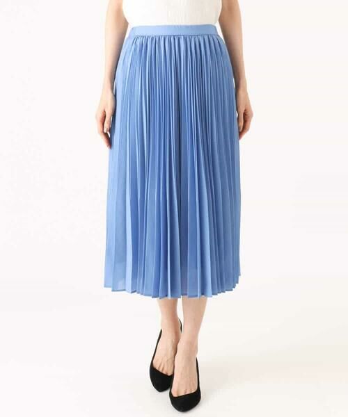 MK MICHEL KLEIN / エムケーミッシェルクラン ロング・マキシ丈スカート | [洗える]プリーツデザインスカート | 詳細15