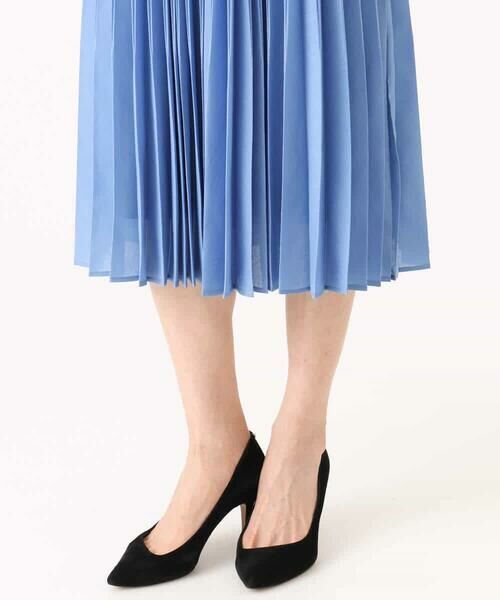 MK MICHEL KLEIN / エムケーミッシェルクラン ロング・マキシ丈スカート | [洗える]プリーツデザインスカート | 詳細20