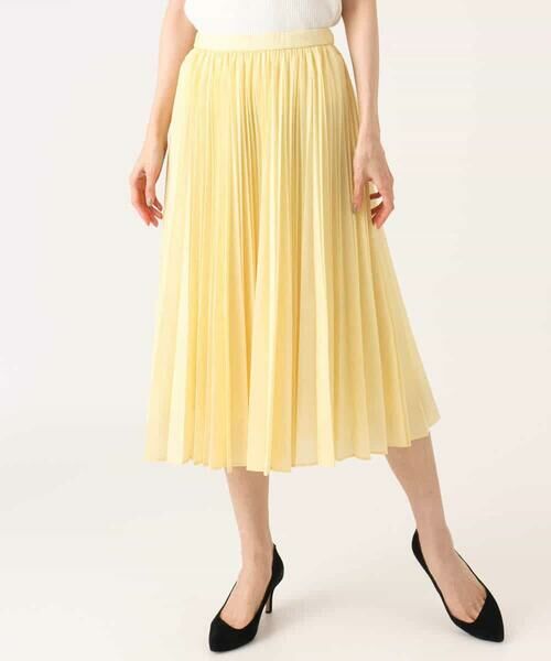 MK MICHEL KLEIN / エムケーミッシェルクラン ロング・マキシ丈スカート | [洗える]プリーツデザインスカート | 詳細22