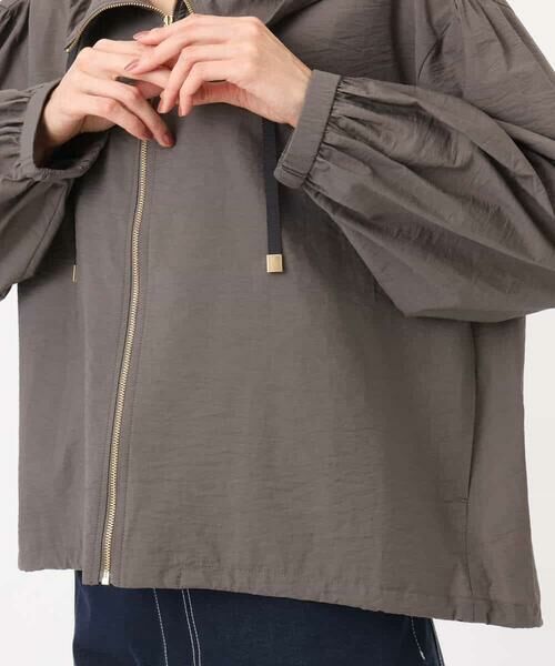 MK MICHEL KLEIN / エムケーミッシェルクラン その他アウター | フーデットライトブルゾン/洗える | 詳細19