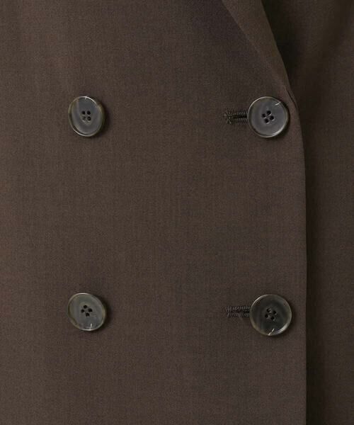 MK MICHEL KLEIN / エムケーミッシェルクラン セットアップ | [洗える]リネンライクストレッチ フレンチスリーブジャケット | 詳細28