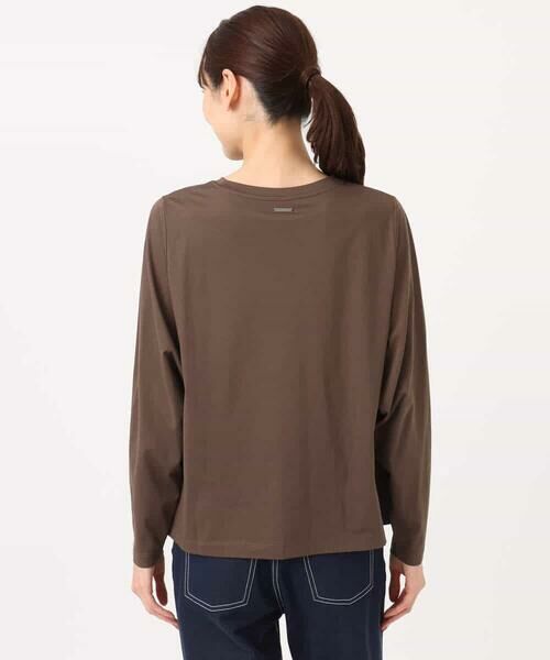 MK MICHEL KLEIN / エムケーミッシェルクラン カットソー | シルケット天竺リラックスカットソー/接触冷感/洗える | 詳細15