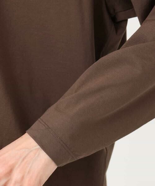 MK MICHEL KLEIN / エムケーミッシェルクラン カットソー | シルケット天竺リラックスカットソー/接触冷感/洗える | 詳細18