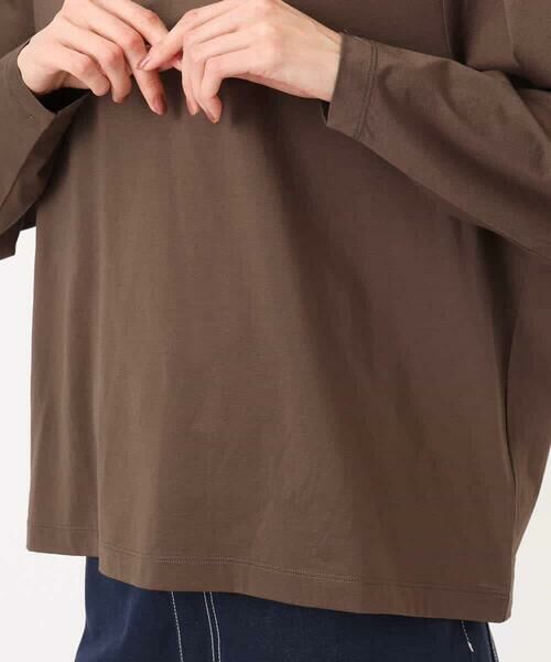 MK MICHEL KLEIN / エムケーミッシェルクラン カットソー | シルケット天竺リラックスカットソー/接触冷感/洗える | 詳細19