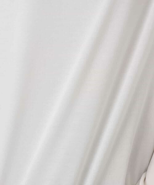 MK MICHEL KLEIN / エムケーミッシェルクラン カットソー | シルケット天竺リラックスカットソー/接触冷感/洗える | 詳細22